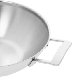 Demeyere Industry 5 RVS Wokpan – Wokpan Inductie – 30 Cm –2 Handvaten – PTFE-vrij -Fissler-winkel 1126x1200