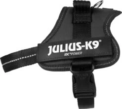 Julius K9 K9®Powertuig, S - Mini, Zwart -Fissler-winkel 1200x1072