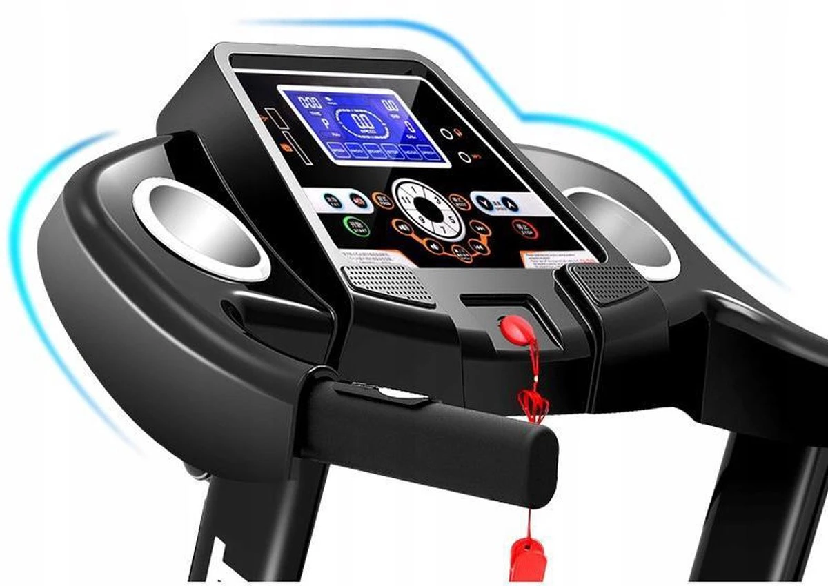 Loopband Fitness - Inklapbaar - Met Hartslag Functie & Twister - Met 15% Hellingshoek 6 Loopband Fitness - Inklapbaar - Met Hartslag Functie & Twister - Met 15% Hellingshoek - Afbeelding 4