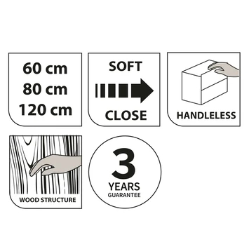 Tiger Reverse Meubelset 80 Cm Met 2 Lades Chalet Eik / Mat Zwart Inclusief Oval Wastafel Mat Zwart 4 Tiger Reverse Meubelset 80 Cm Met 2 Lades Chalet Eik / Mat Zwart Inclusief Oval Wastafel Mat Zwart - Afbeelding 2