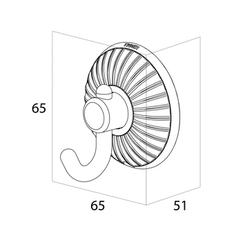 Tiger Haak Ivy Chroom Met Wit 7 Tiger Haak Ivy Chroom Met Wit - Afbeelding 5