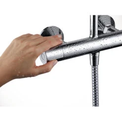 Hansgrohe Douchesysteem Vernis Blend 200 Met Thermostaatkraan Mat Zwart -Fissler-winkel 123 6