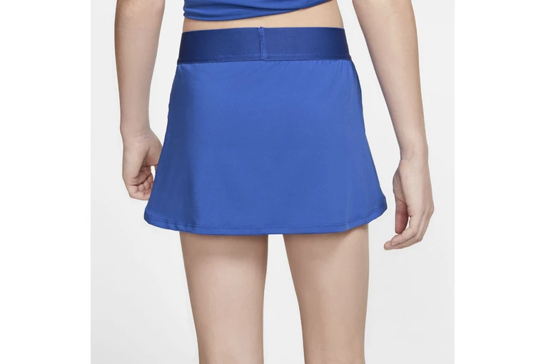 NikeCourt Tennisrok Blauw Meisjes 5 NikeCourt Tennisrok Blauw Meisjes - Afbeelding 3