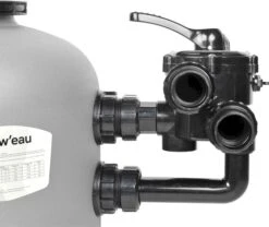 W'eau SPE-450 Side Mount Zandfilter 8m³ -Fissler-winkel 900 1071 side mount blackgrey 3