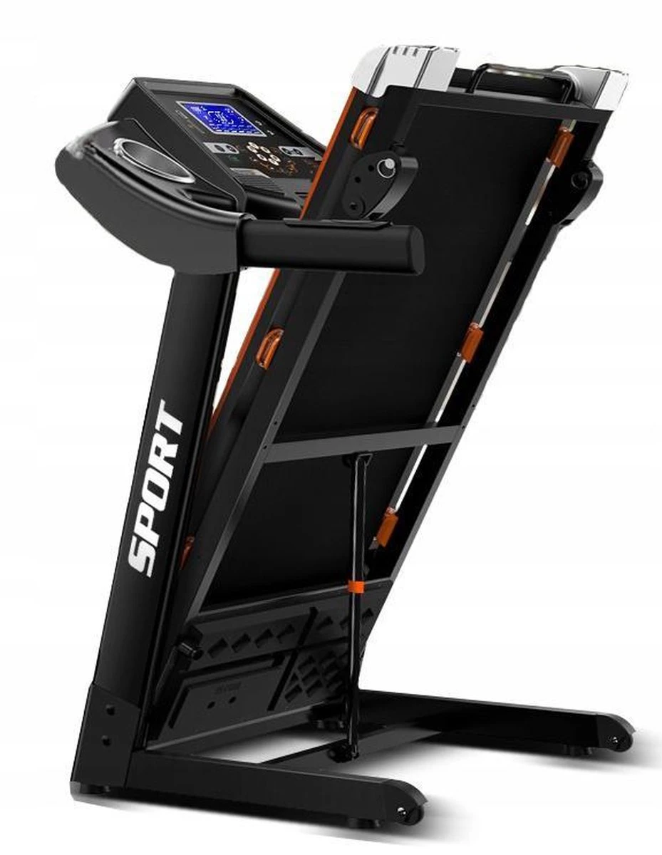 Loopband Fitness - Inklapbaar - Met Hartslag Functie & Twister - Met 15% Hellingshoek 7 Loopband Fitness - Inklapbaar - Met Hartslag Functie & Twister - Met 15% Hellingshoek - Afbeelding 5