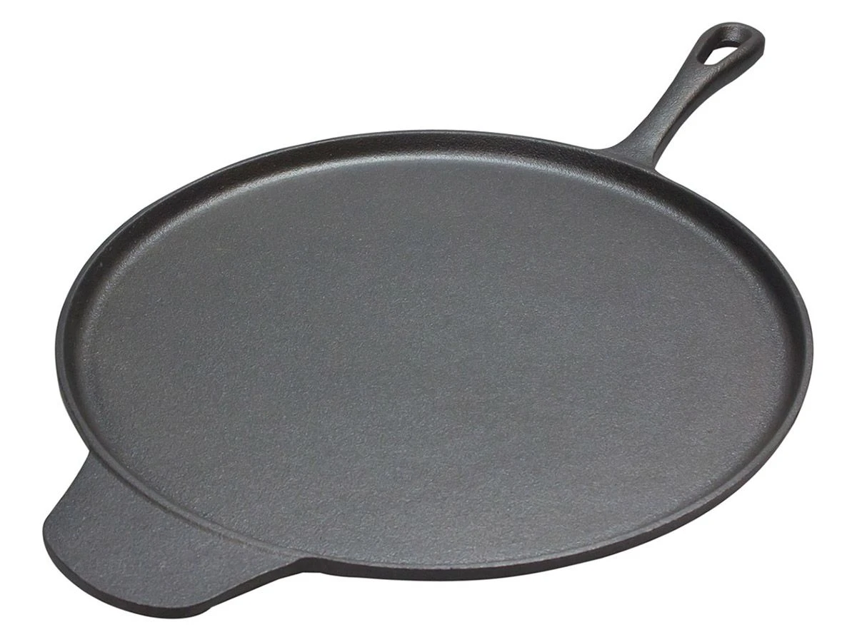 Merkloos Gietijzeren Pizzapan 3 Merkloos Gietijzeren Pizzapan