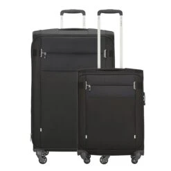 Samsonite Citybeat Spinner 55 + 78 Set Black