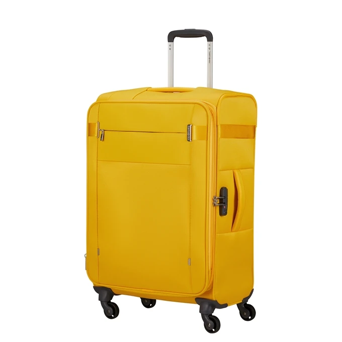 Samsonite Citybeat Spinner 66 Exp Golden Yellow 5 Samsonite Citybeat Spinner 66 Exp Golden Yellow - Afbeelding 4