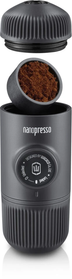 Wacaco Nanopresso Portable Espresso Machine, Zwart